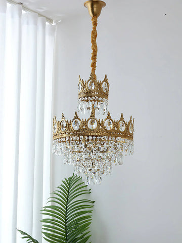 Vintage Crystal Chandelier - NexioPick