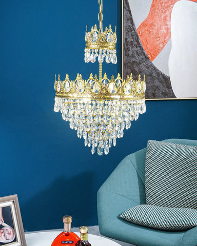 Vintage Crystal Chandelier - NexioPick