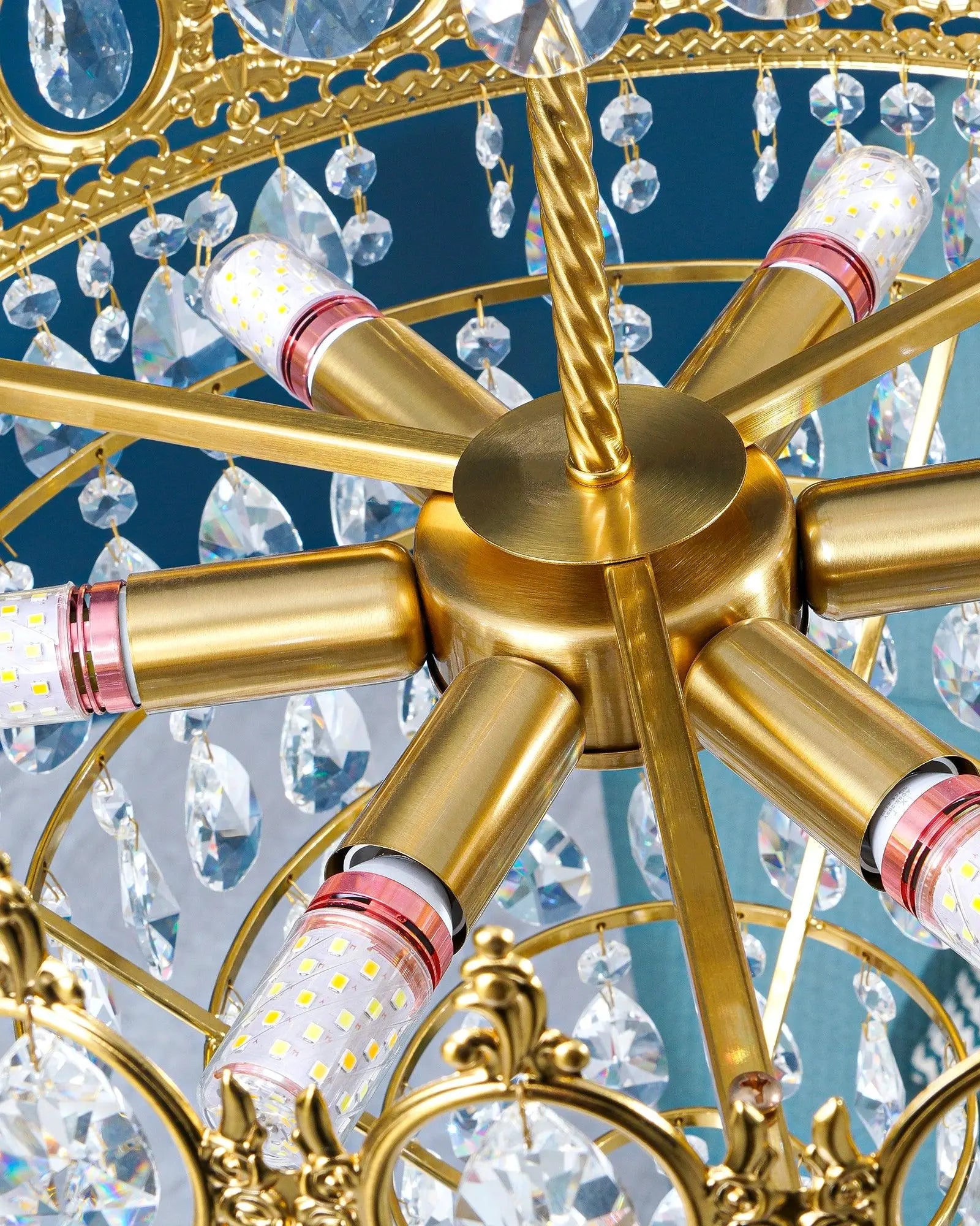 Vintage Crystal Chandelier - NexioPick