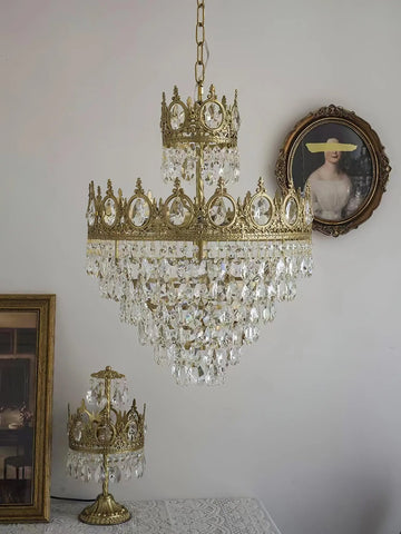 Vintage Crystal Chandelier - NexioPick