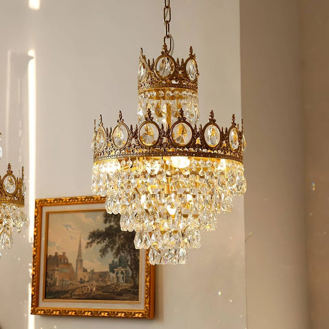 Vintage Crystal Chandelier - NexioPick