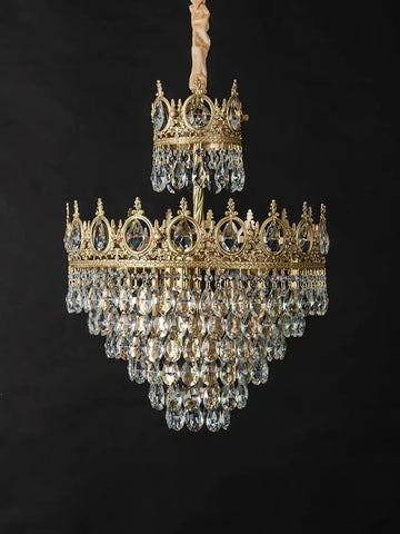 Vintage Crystal Chandelier - NexioPick