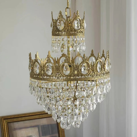Vintage Crystal Chandelier - NexioPick