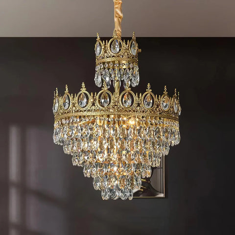 Vintage Crystal Chandelier - NexioPick