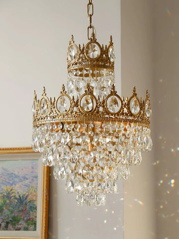 Vintage Crystal Chandelier - NexioPick