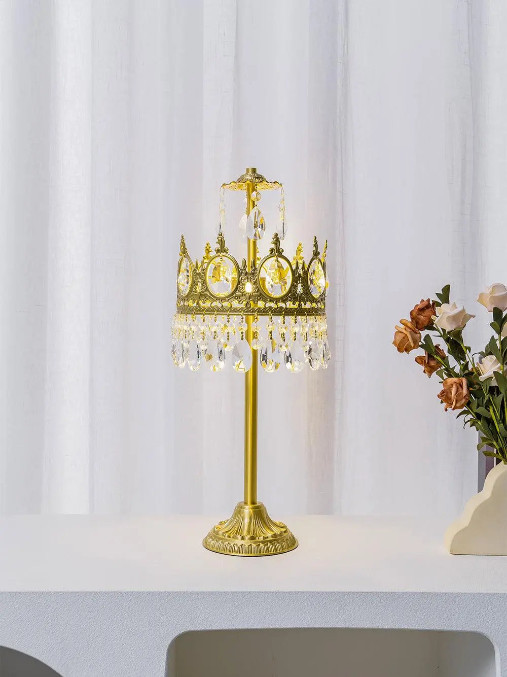 Vintage Crystal Table Light - NexioPick