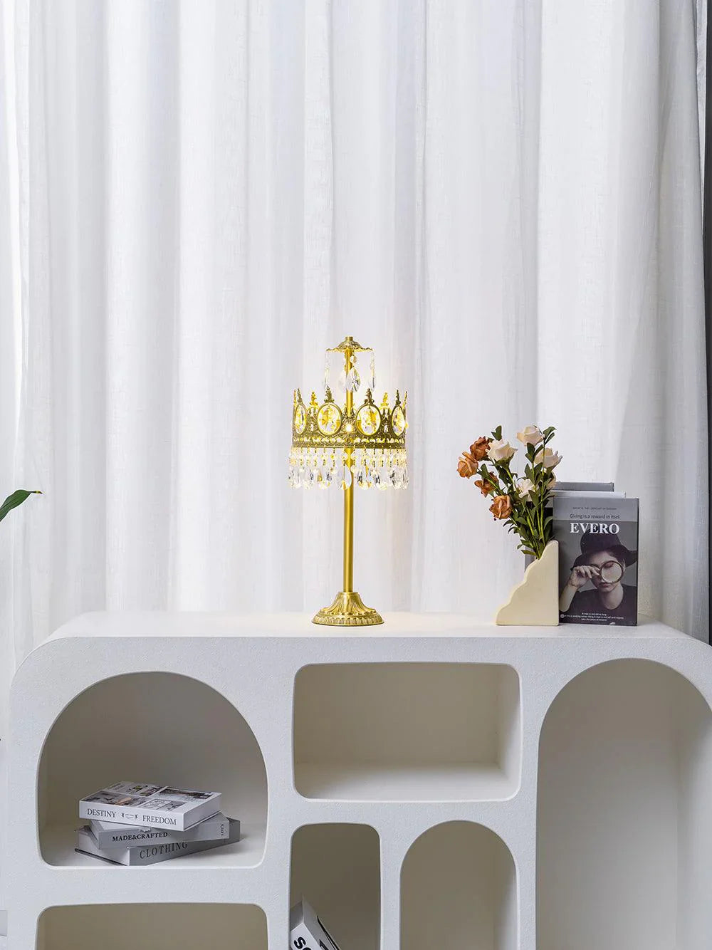 Vintage Crystal Table Light - NexioPick