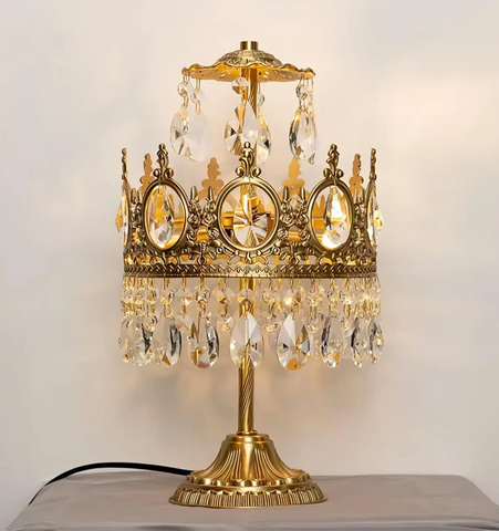 Vintage Crystal Table Light - NexioPick