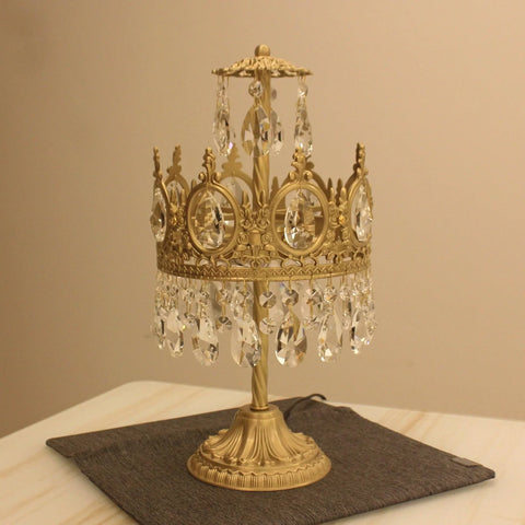 Vintage Crystal Table Light - NexioPick