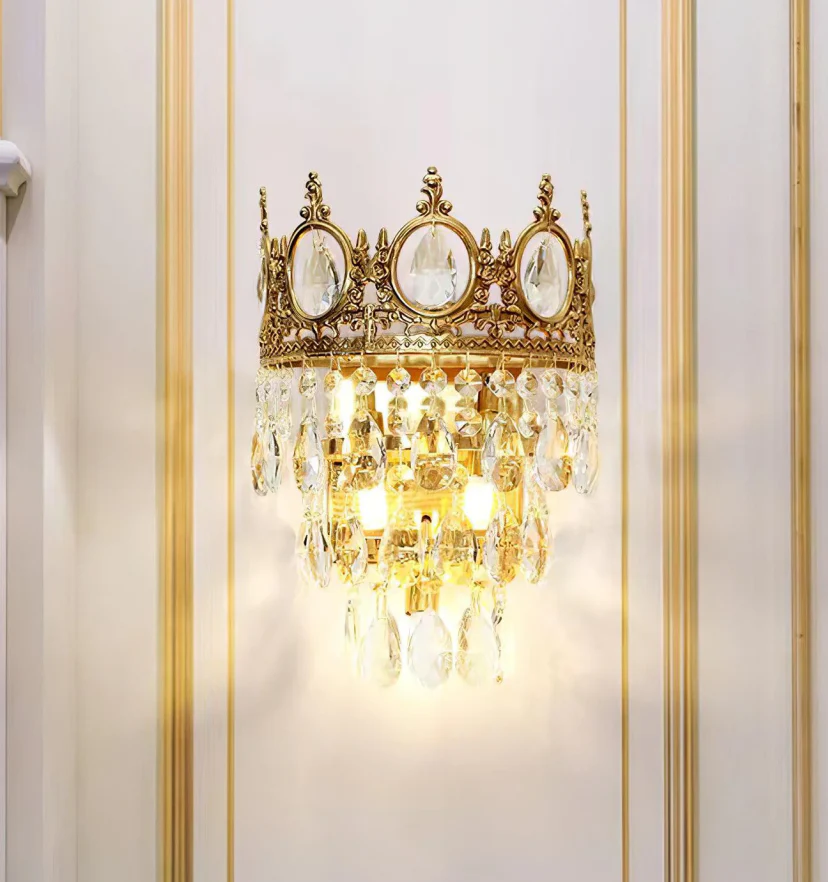 Vintage Crystal Wall Lamp - NexioPick