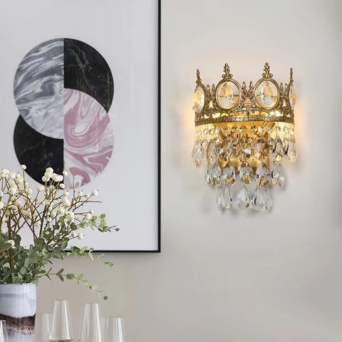 Vintage Crystal Wall Lamp - NexioPick