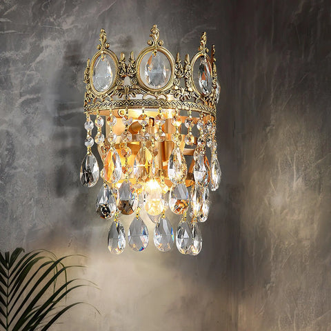 Vintage Crystal Wall Lamp - NexioPick
