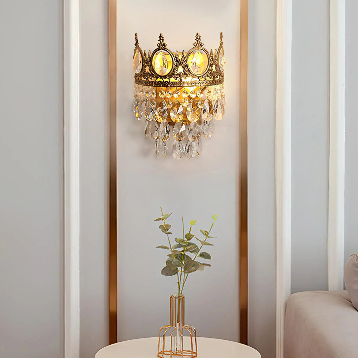 Vintage Crystal Wall Lamp - NexioPick