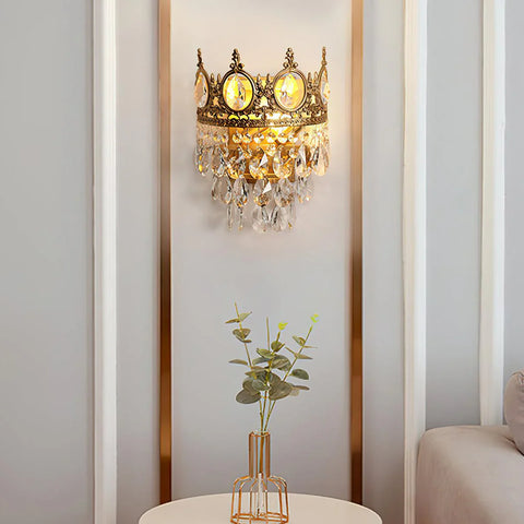 Vintage Crystal Wall Lamp - NexioPick