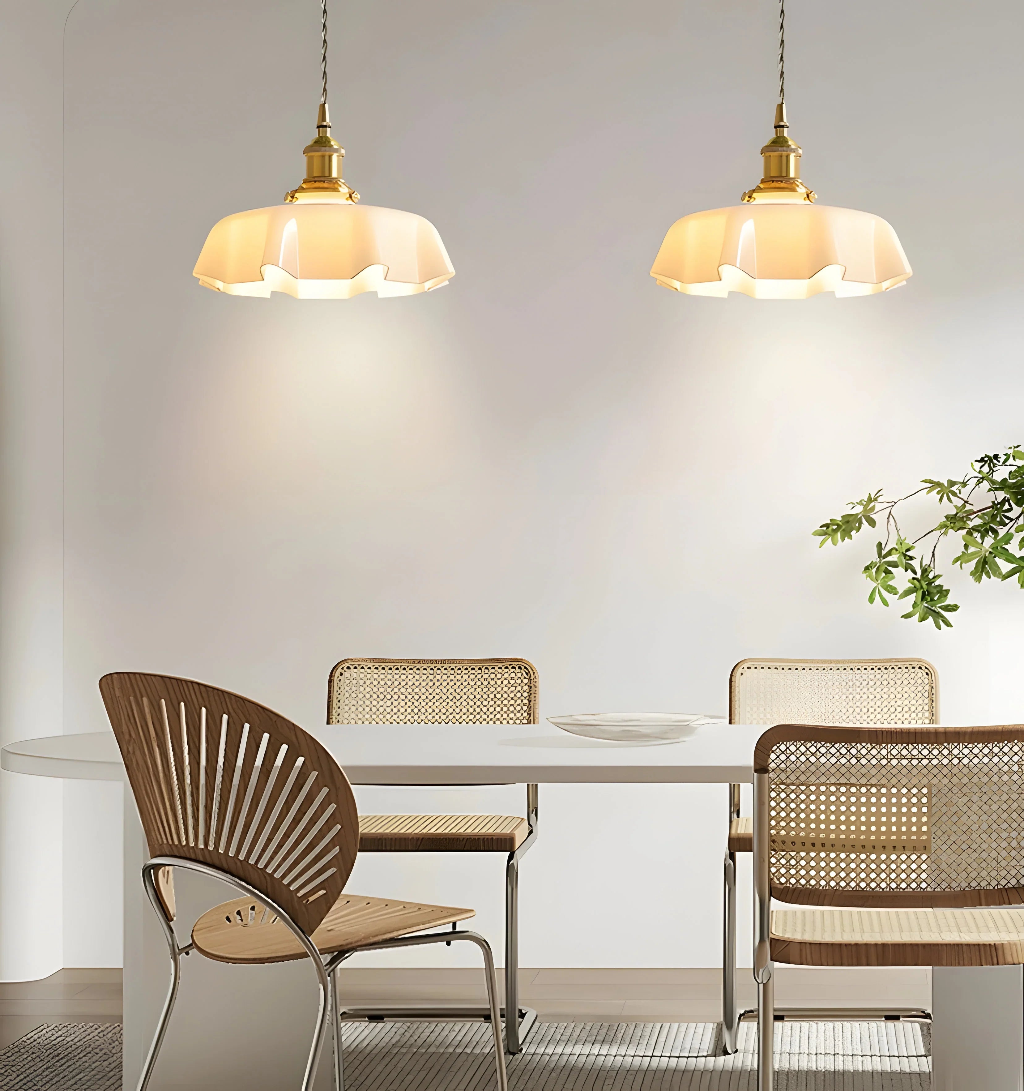 French Flower Pendant Light - NexioPick