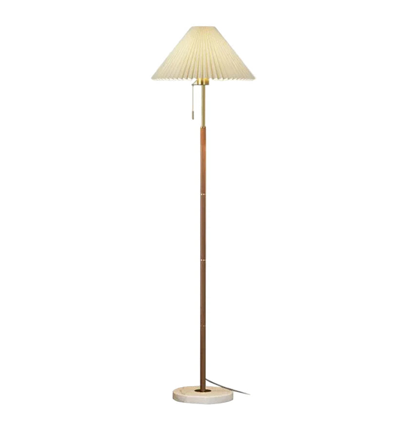 Vintage Pleated Floor Lamp - NexioPick