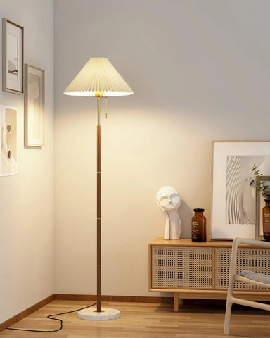 Vintage Pleated Floor Lamp - NexioPick