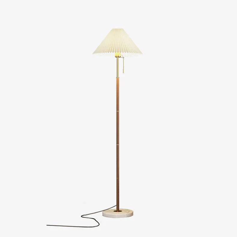 Vintage Pleated Floor Lamp - NexioPick