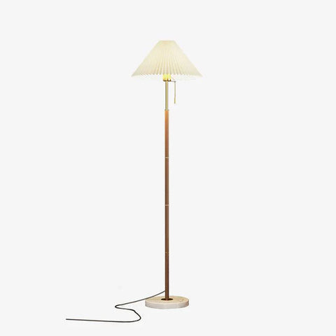 Vintage Pleated Floor Lamp - NexioPick