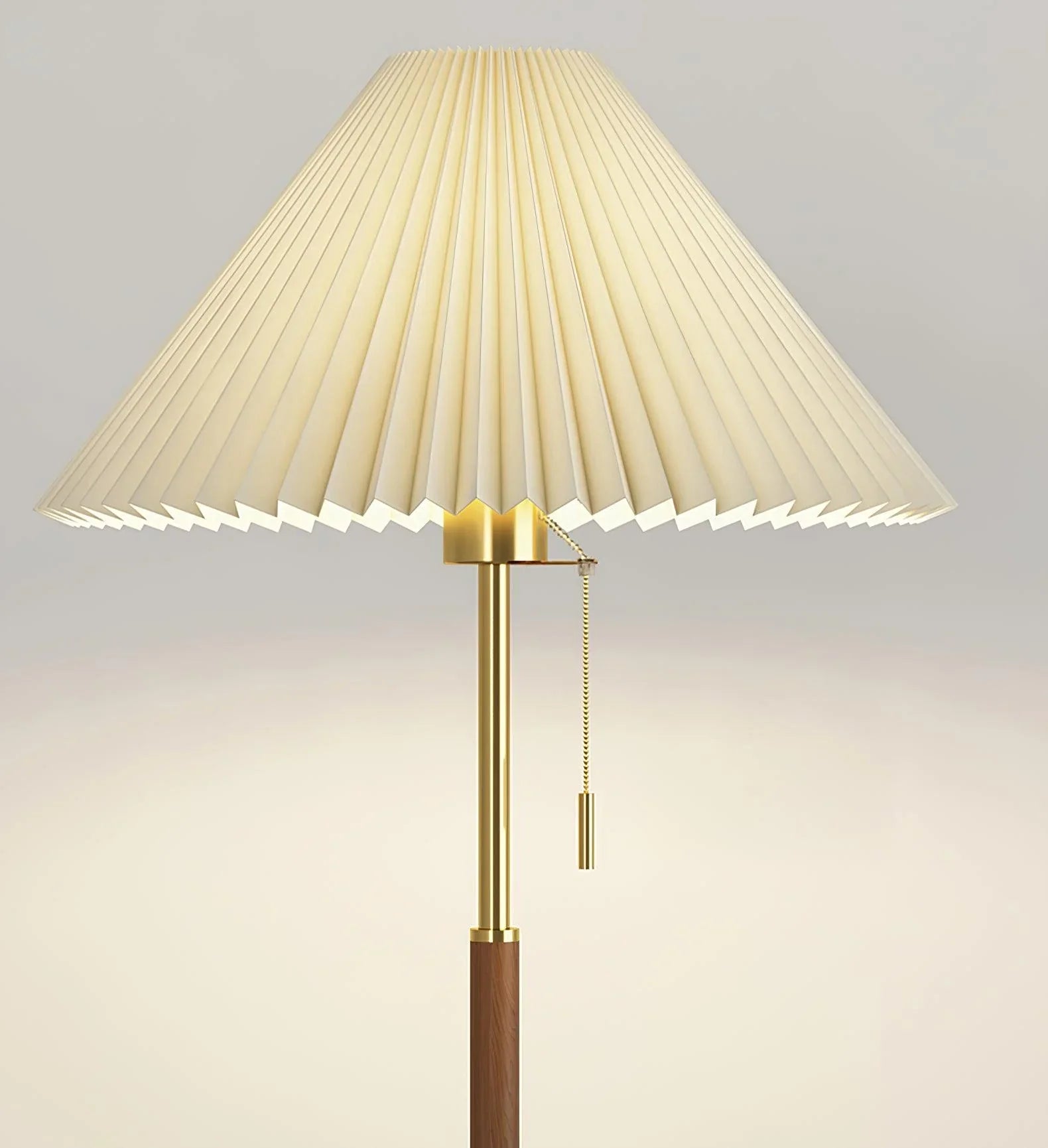 Vintage Pleated Floor Lamp - NexioPick