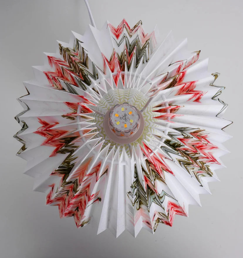 Vintage Pleated Table Lamp - NexioPick