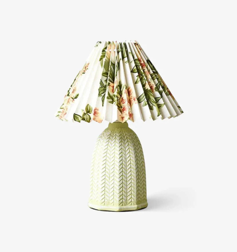 Vintage Pleated Table Lamp - NexioPick