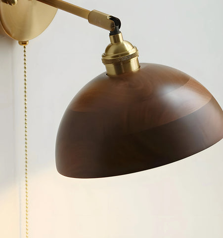 Vintage Wood Wall Lamp - NexioPick