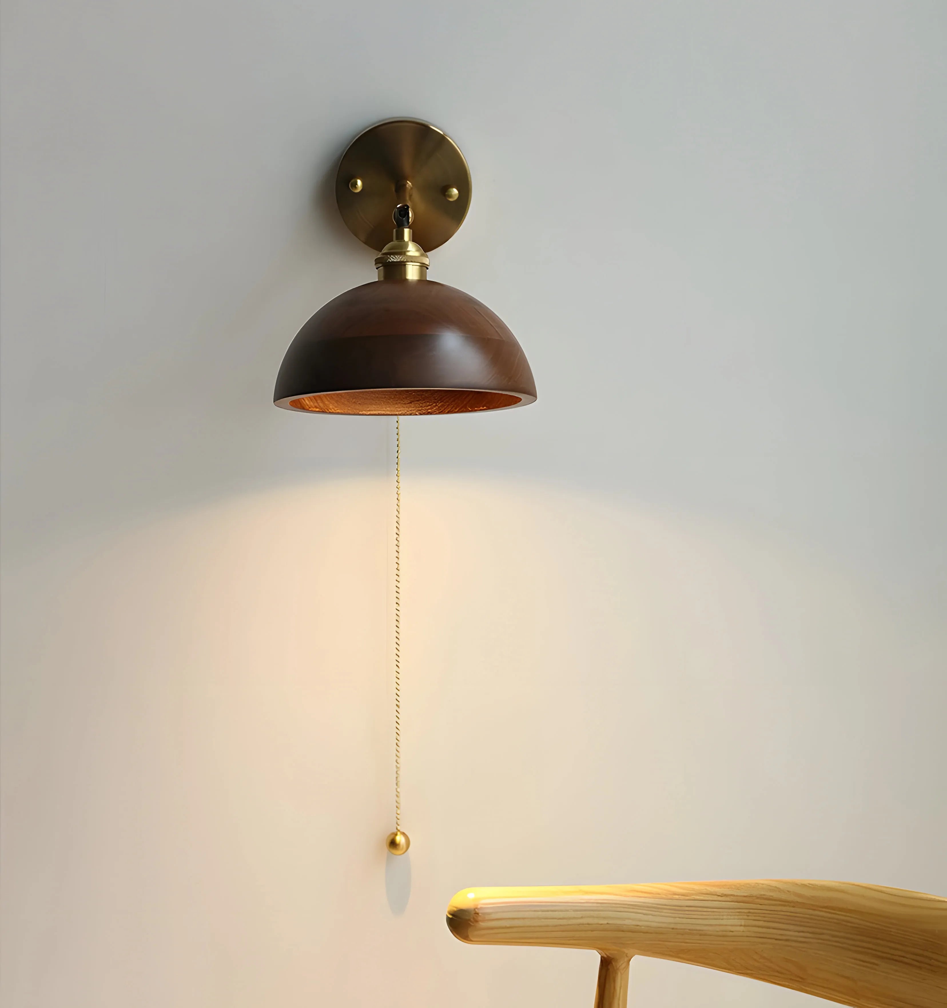 Vintage Wood Wall Lamp - NexioPick