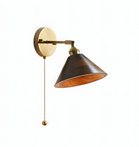 Vintage Wood Wall Lamp - NexioPick