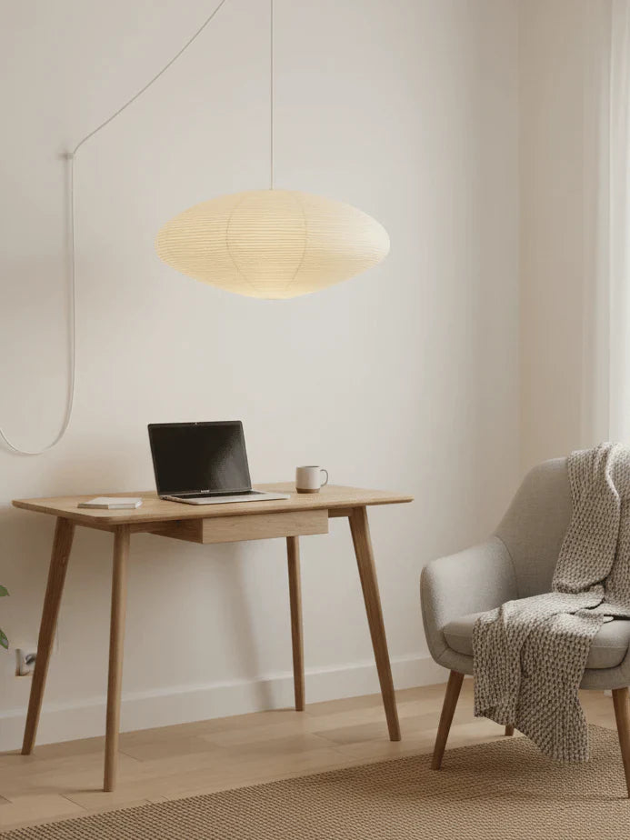 Washi Paper 15A Pendant Swag Light - NexioPick