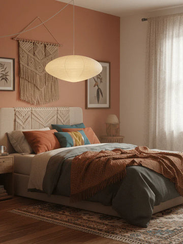 Washi Paper 15A Pendant Swag Light - NexioPick