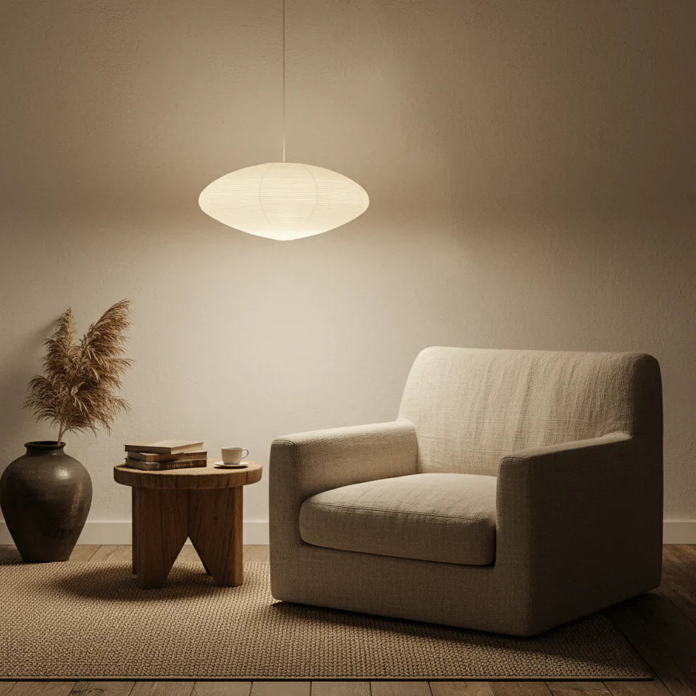 Washi Paper 15A Pendant Swag Light - NexioPick