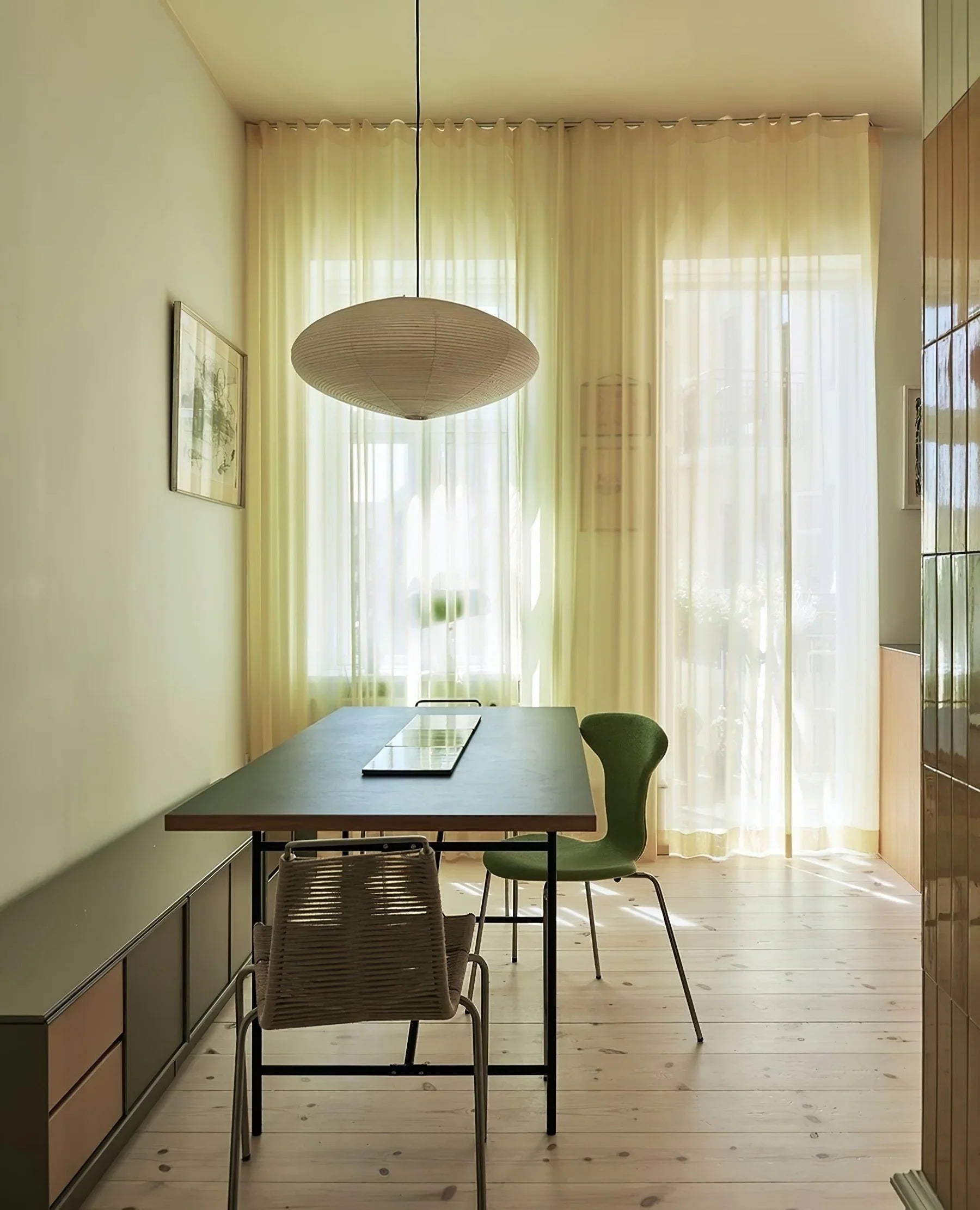 Washi Paper 15A Pendant Swag Light - NexioPick