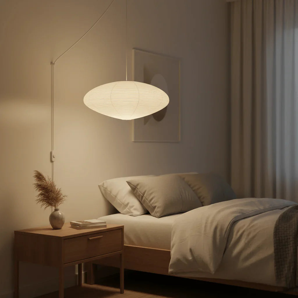 Washi Paper 15A Pendant Swag Light - NexioPick