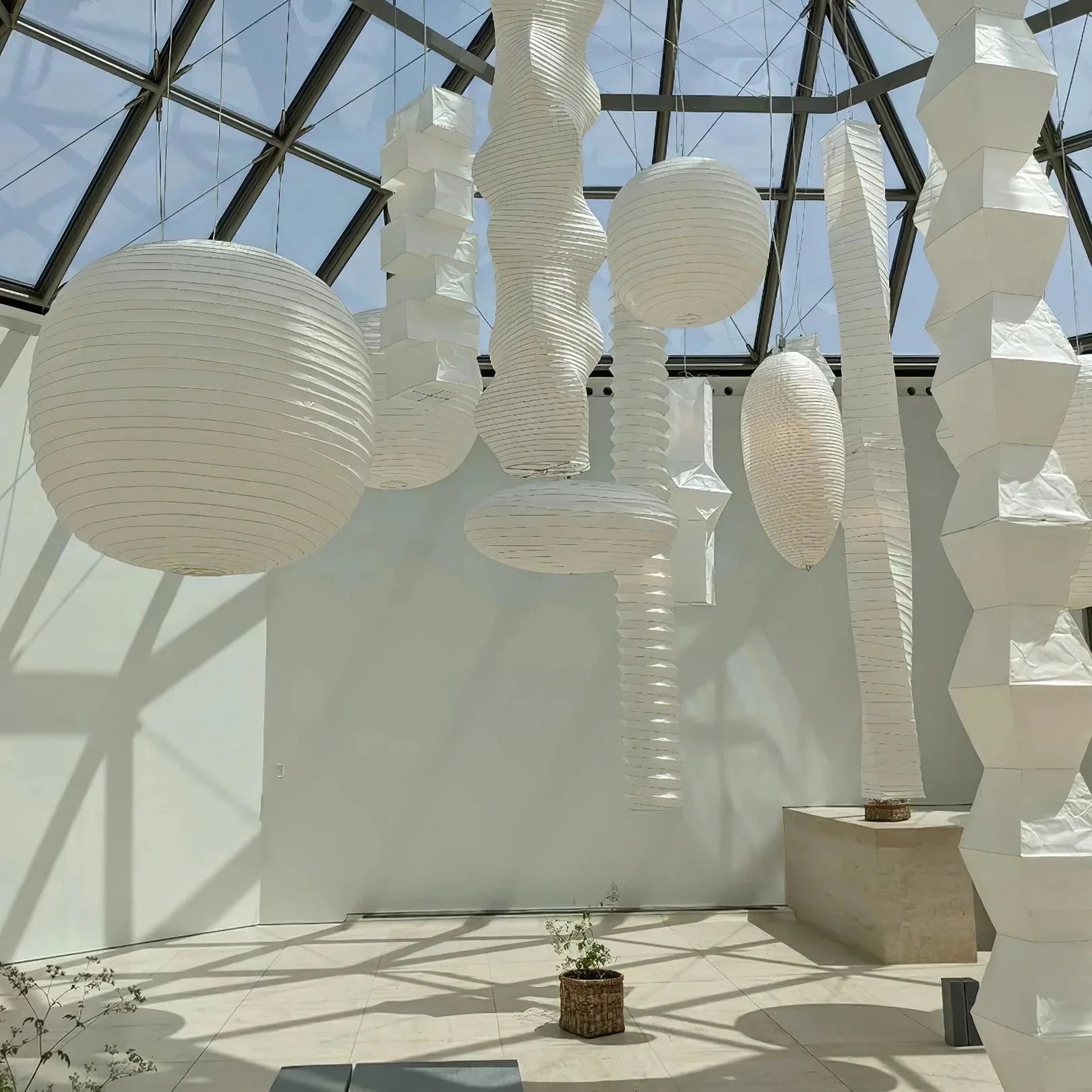 Washi Paper 15A Pendant Swag Light - NexioPick