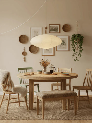 Washi Paper 15A Pendant Swag Light - NexioPick