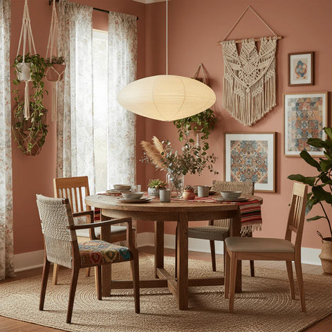 Washi Paper 15A Pendant Swag Light - NexioPick