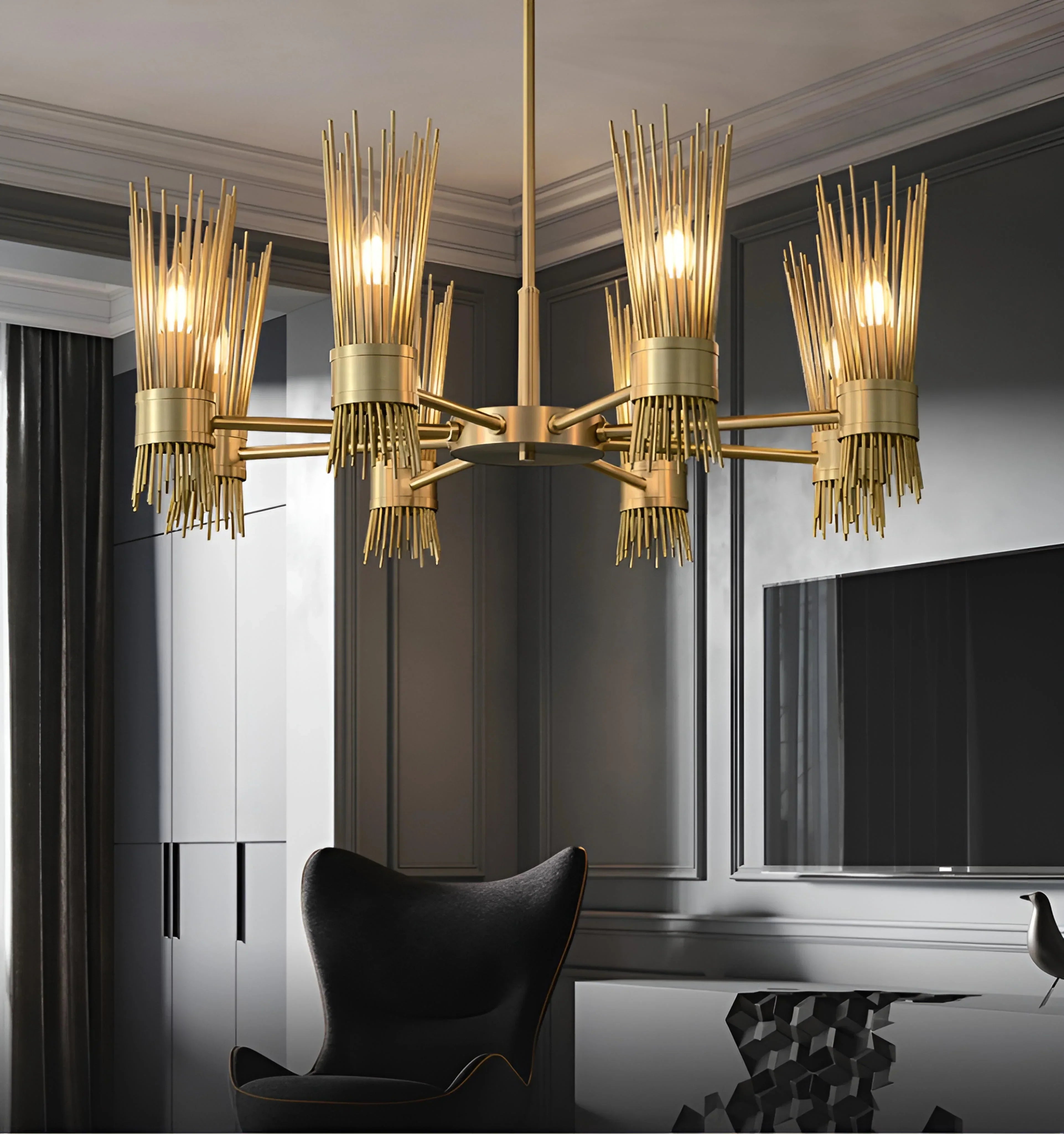Wheatsheaf Chandelier - NexioPick