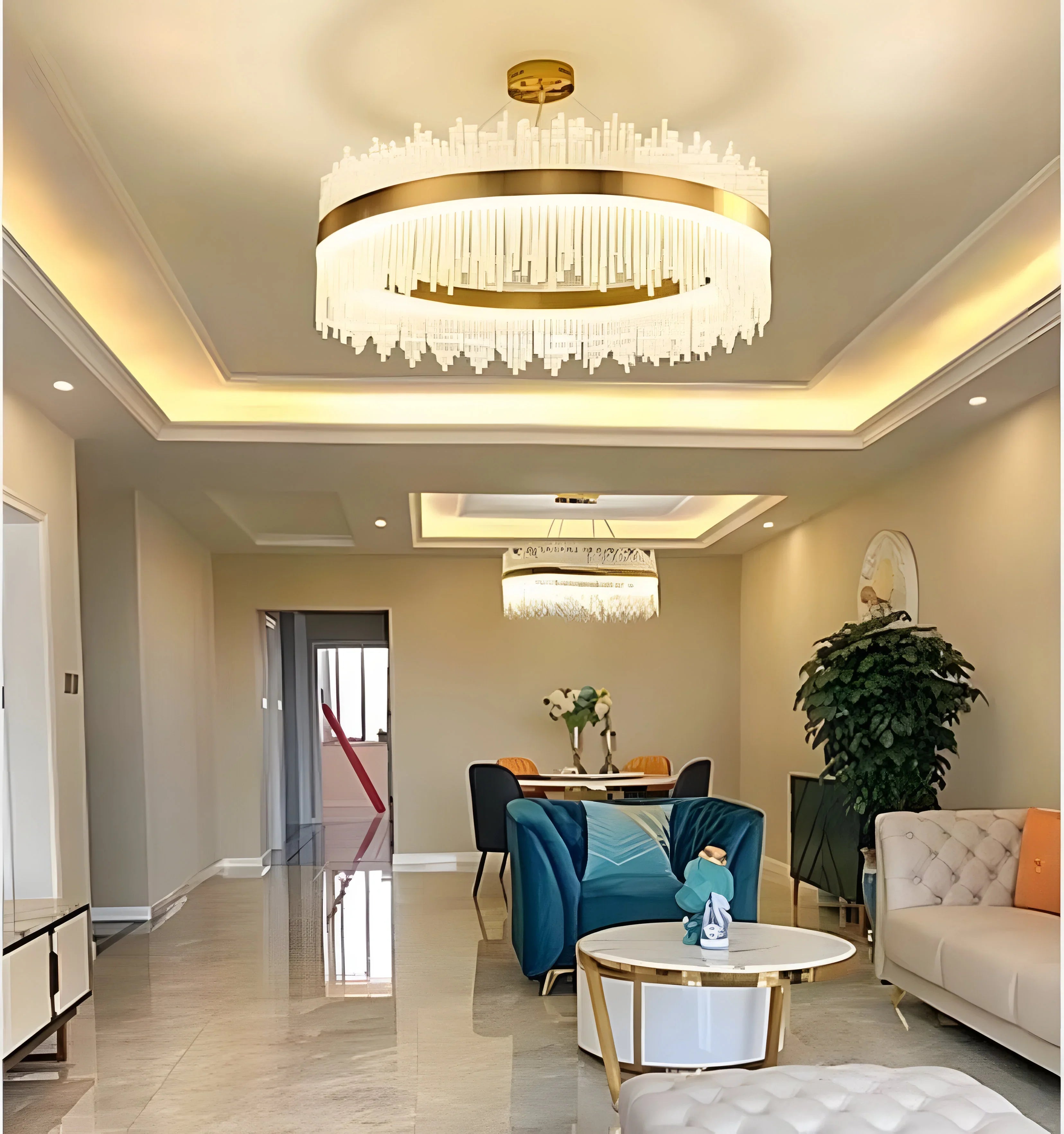 Wilmer Crown Crystal Chandelier - NexioPick