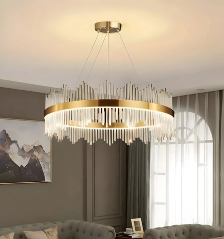 Wilmer Crown Crystal Chandelier - NexioPick