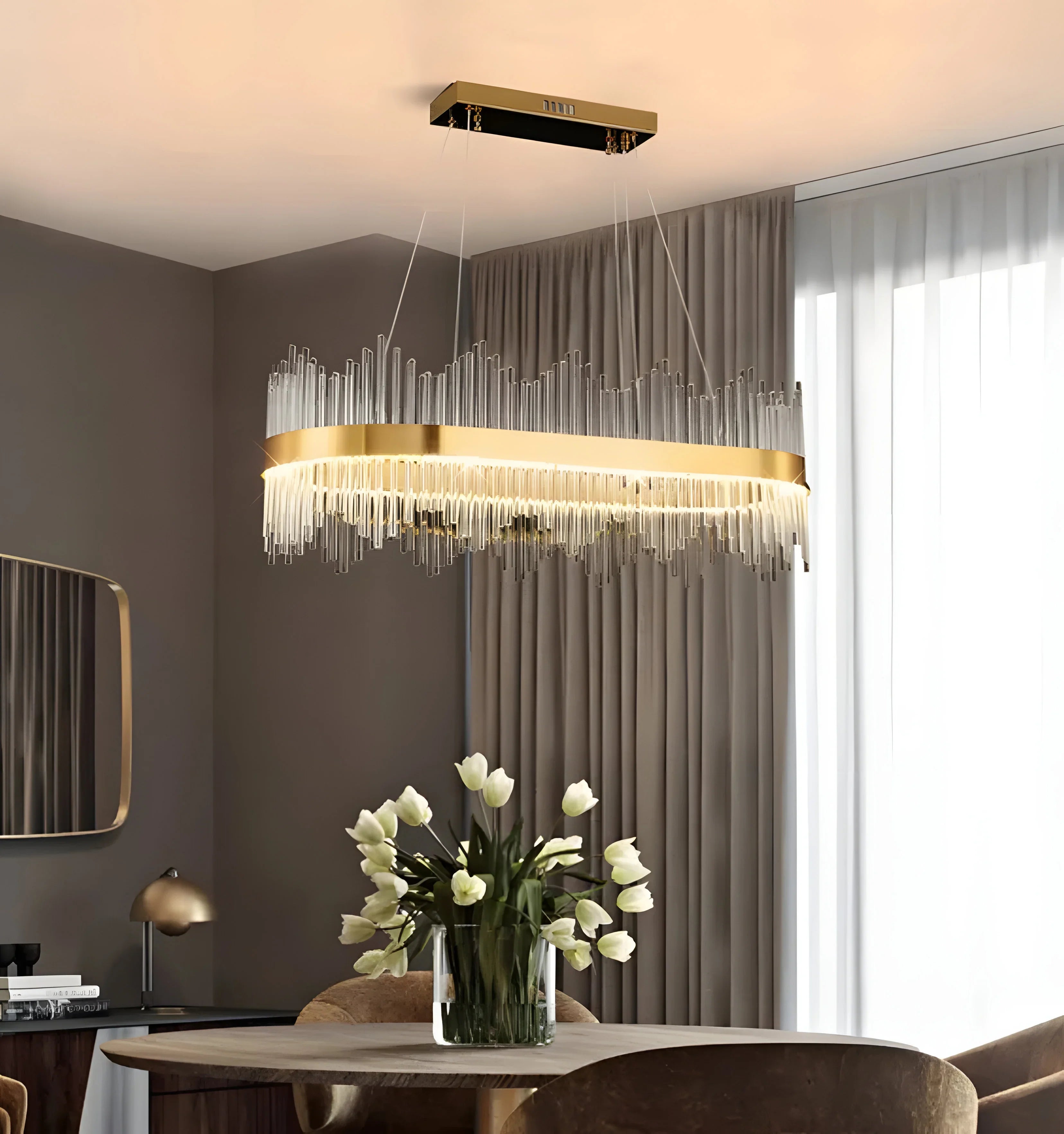 Wilmer Crown Crystal Chandelier - NexioPick