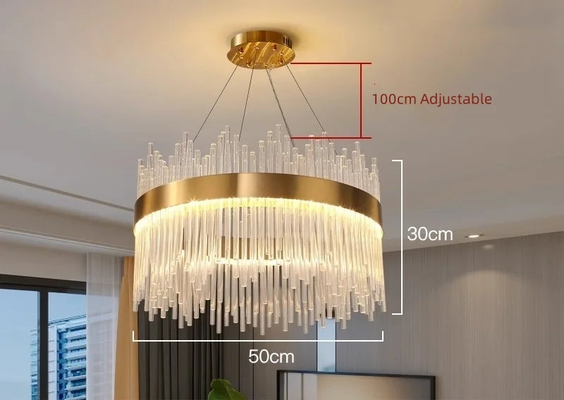 Wilmer Crown Crystal Chandelier - NexioPick