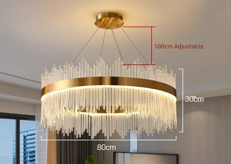 Wilmer Crown Crystal Chandelier - NexioPick