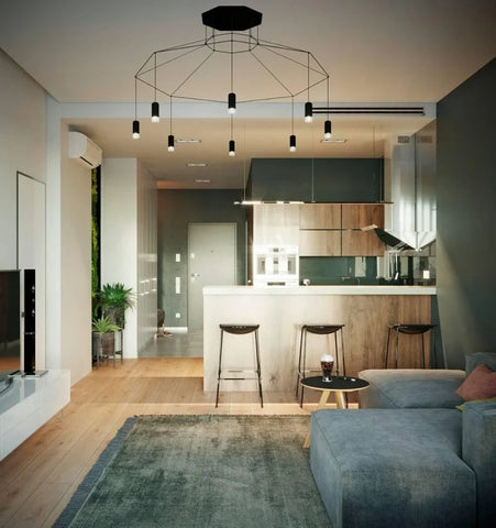 Lines 3D Pendant Lamp - NexioPick