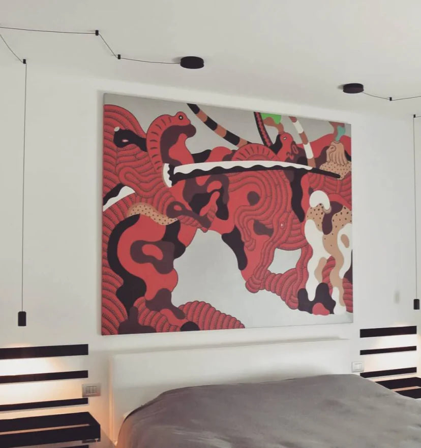 Lines free-form Pendant light - NexioPick