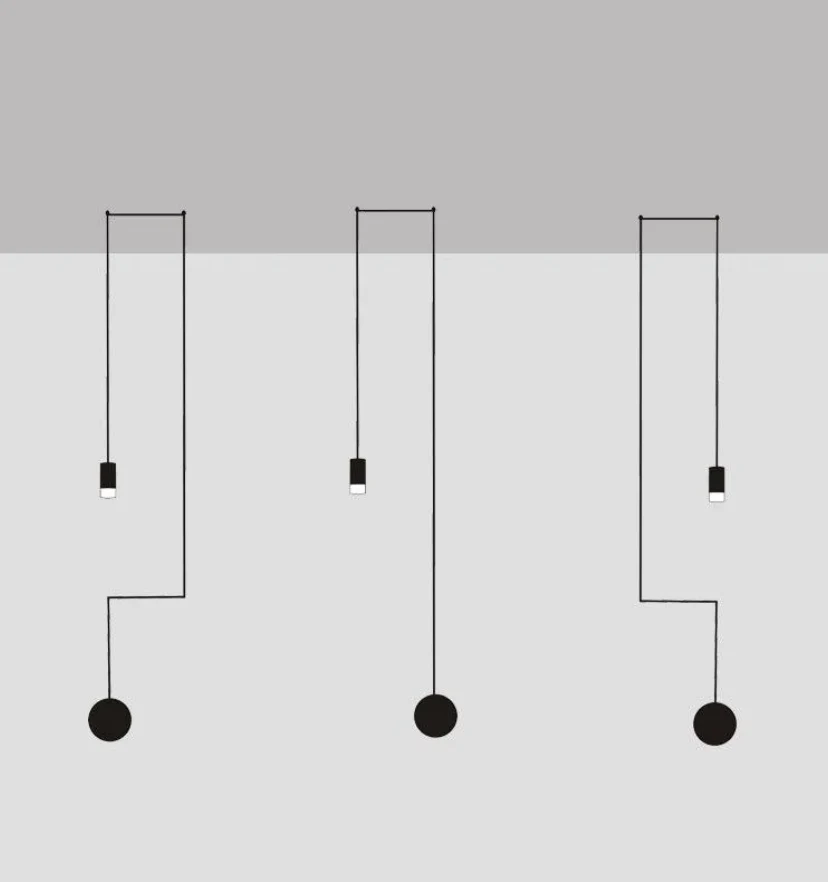 Lines free-form Pendant light - NexioPick