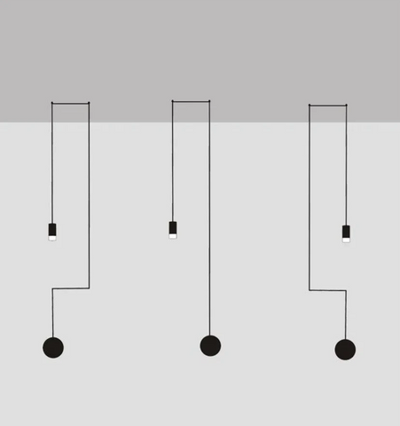 Lines free-form Pendant light - NexioPick