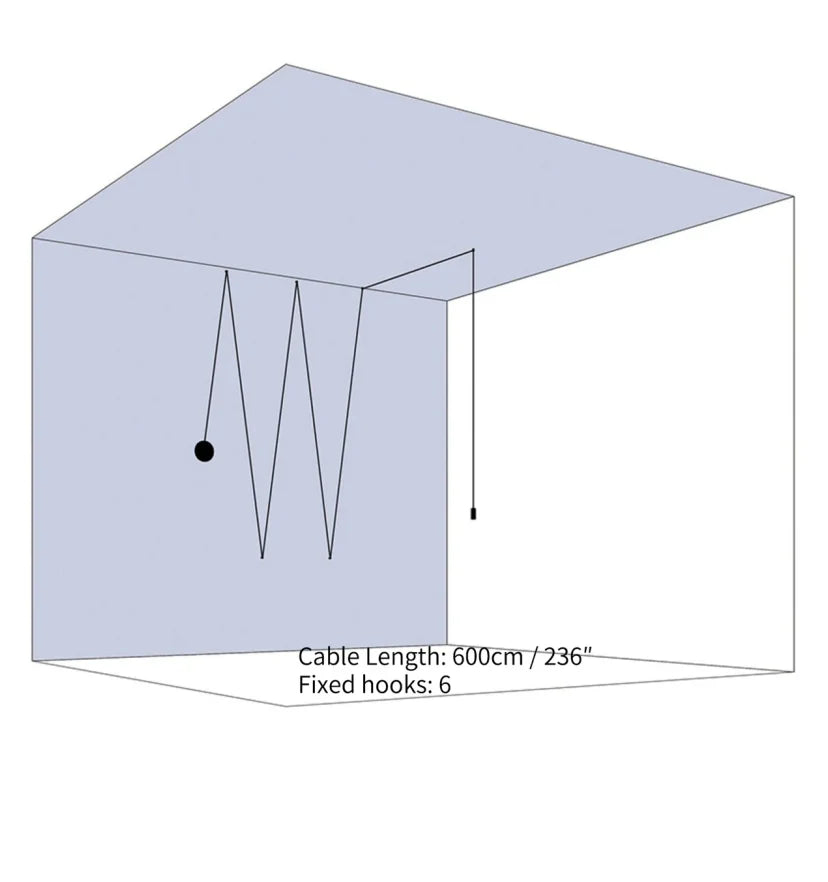 Lines free-form Pendant light - NexioPick