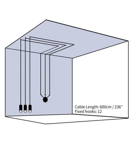 Lines free-form Pendant light - NexioPick