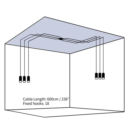 Lines free-form Pendant light - NexioPick